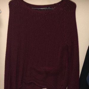 BRANDY MELVILLE RARE burgundy sweater